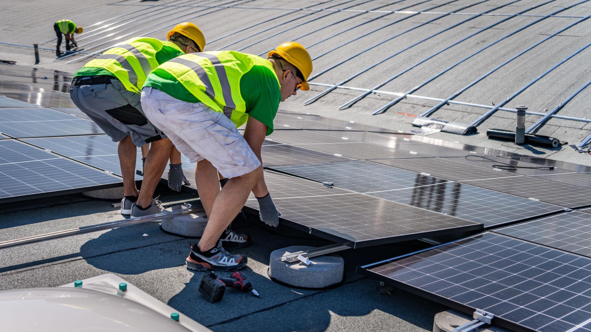 Solar Panel Removal & Reinstallation (Reroofing)